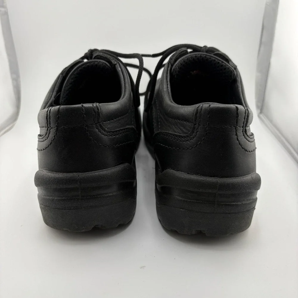 Red Wing King Toe Shoes Mens 7.5 D Black Leather Steel Toe Oil Slip Resistant EH